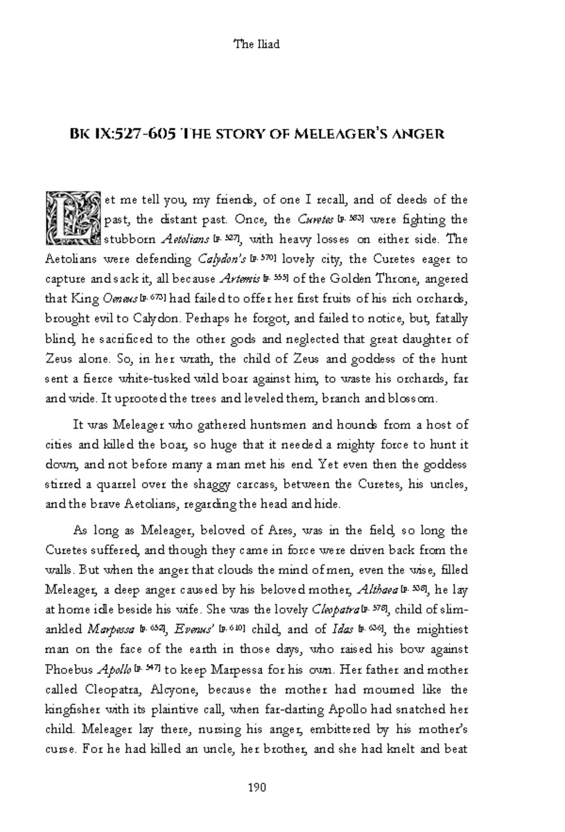 The Iliad - Page 184